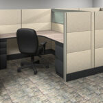 office cubicle workstation